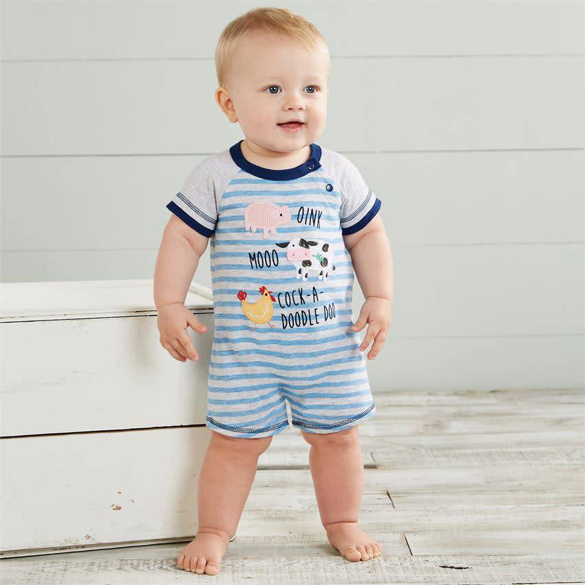 MUD PIE FARM ANIMALS SHORTALL MUD PIE FARM ANIMALS SHORTALL
