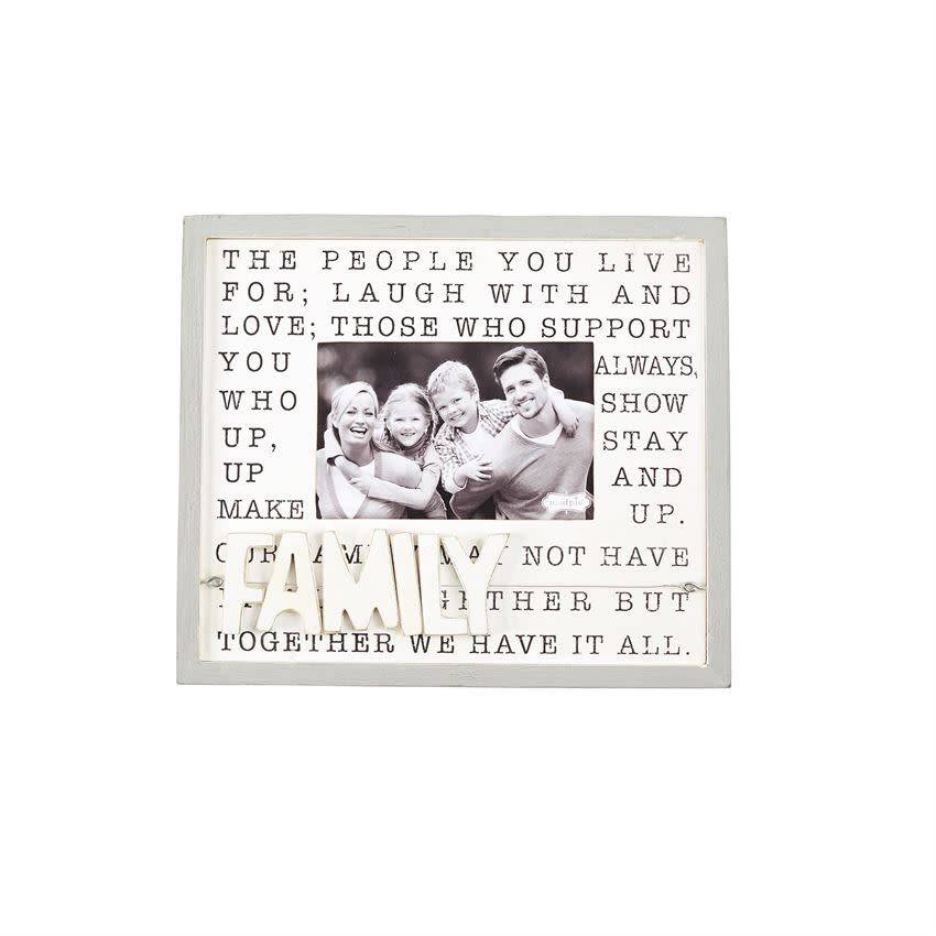 MUD PIE FAMILY DEFINITION WIRE & WOOD FRAME MUD PIE FAMILY DEFINITION WIRE & WOOD FRAME