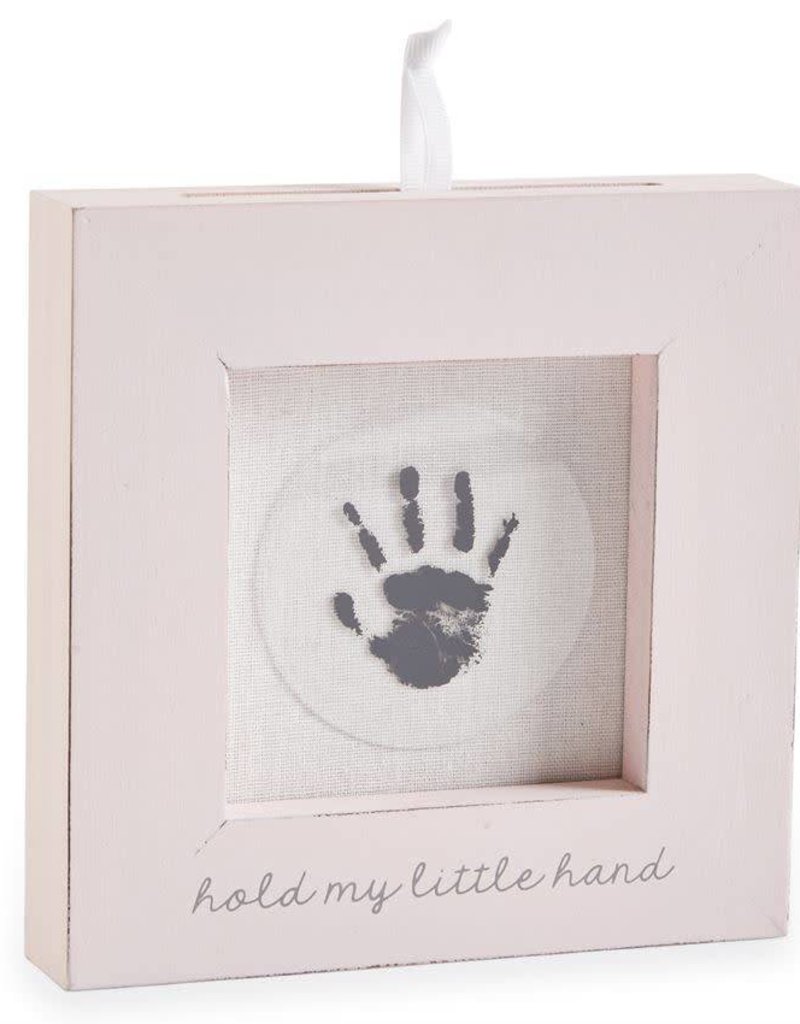 MUD PIE HAND AND FOOT PRINT FRAME- PINK
