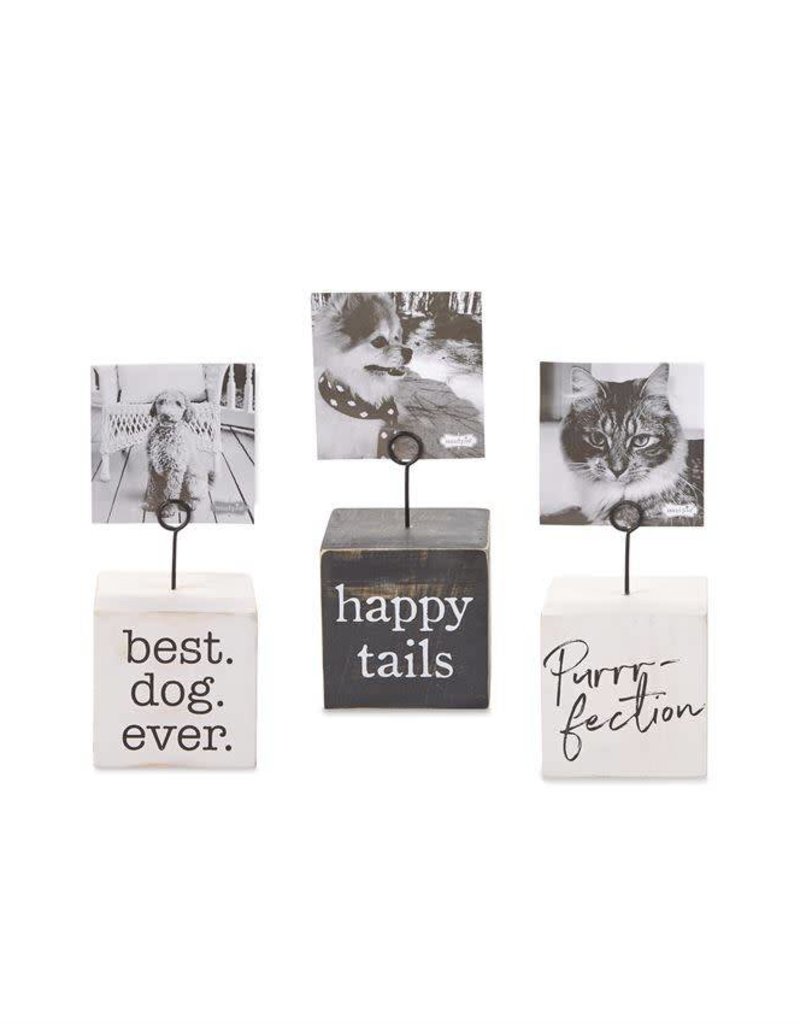 MUD PIE PET BLOCK CLIP FRAME