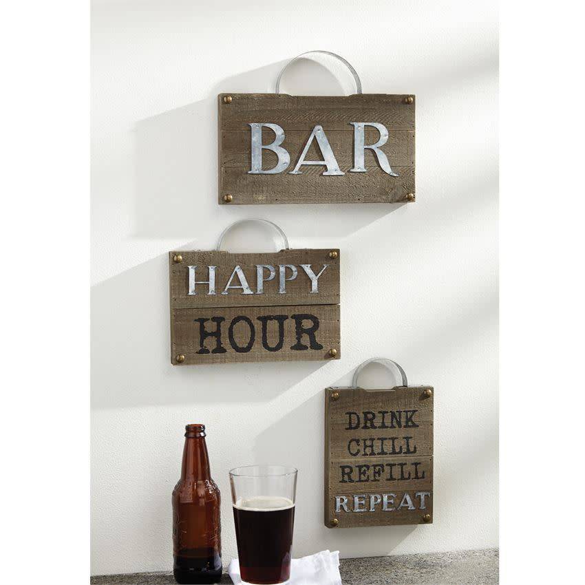 MUD PIE BAR TOP HANDLE PLAQUES MUD PIE BAR TOP HANDLE PLAQUES