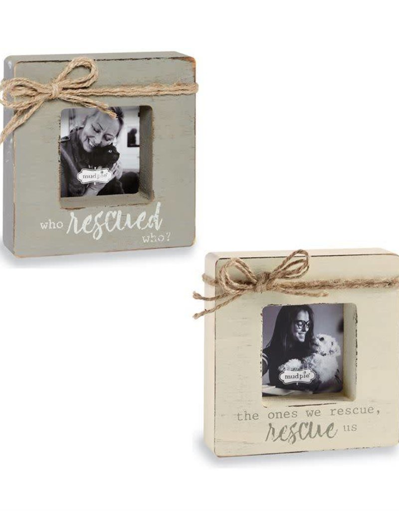 MUD PIE RESCUE PET BLOCK FRAME
