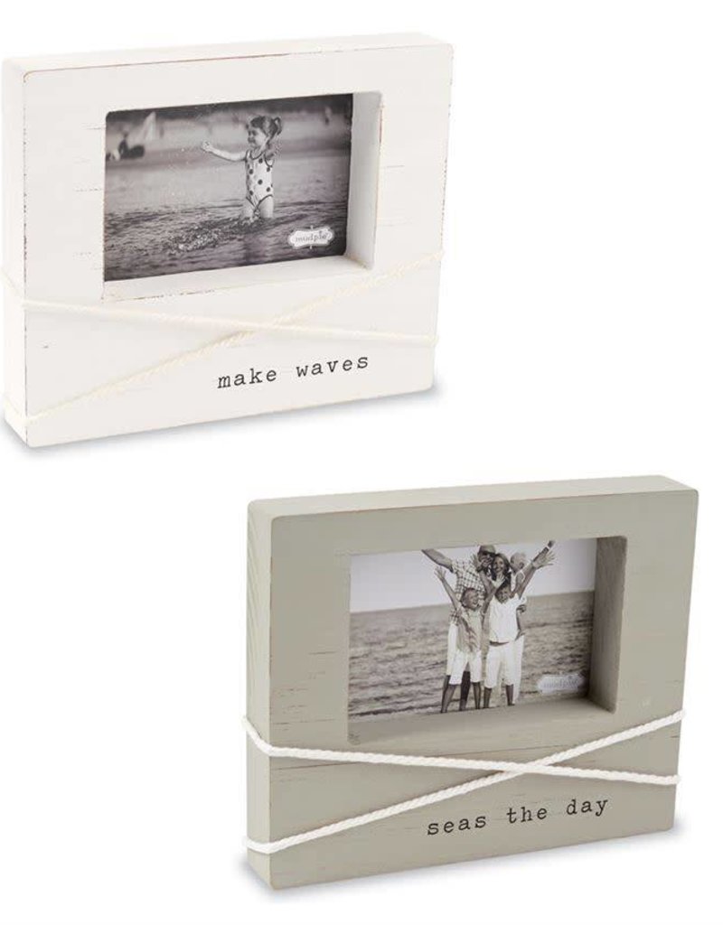 MUD PIE SEA ROPE BLOCK FRAME