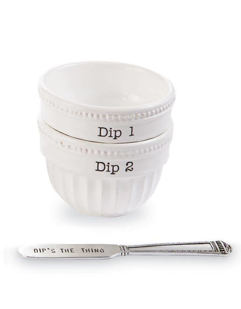 MUD PIE STACKED DIP CUP SETS