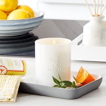 THYMES MANDARIN CORIANDER POURED CANDLE THYMES MANDARIN CORIANDER POURED CANDLE