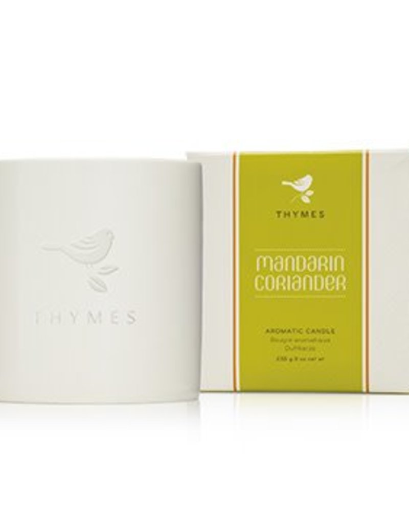 THYMES MANDARIN CORIANDER POURED CANDLE
