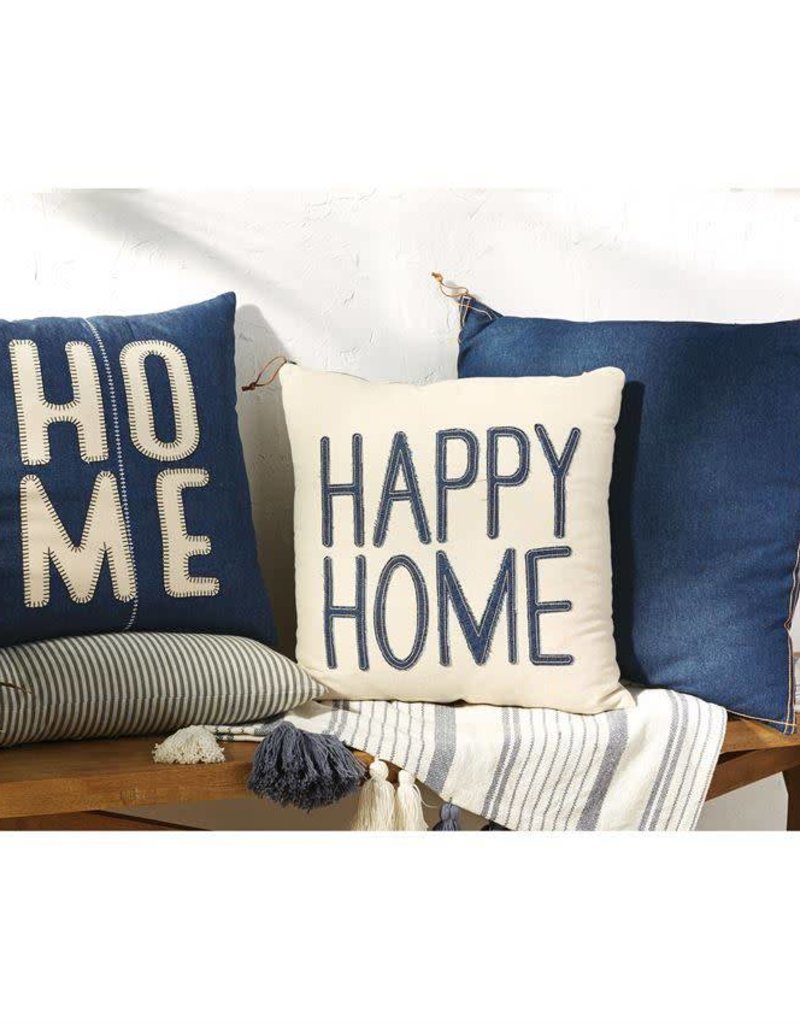 MUD PIE HOME DENIM PILLOWS