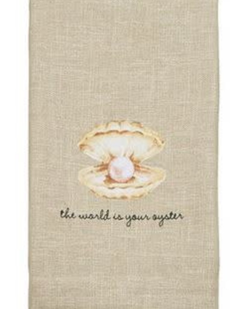 MUD PIE SEA SENTIMENT ICON TOWELS