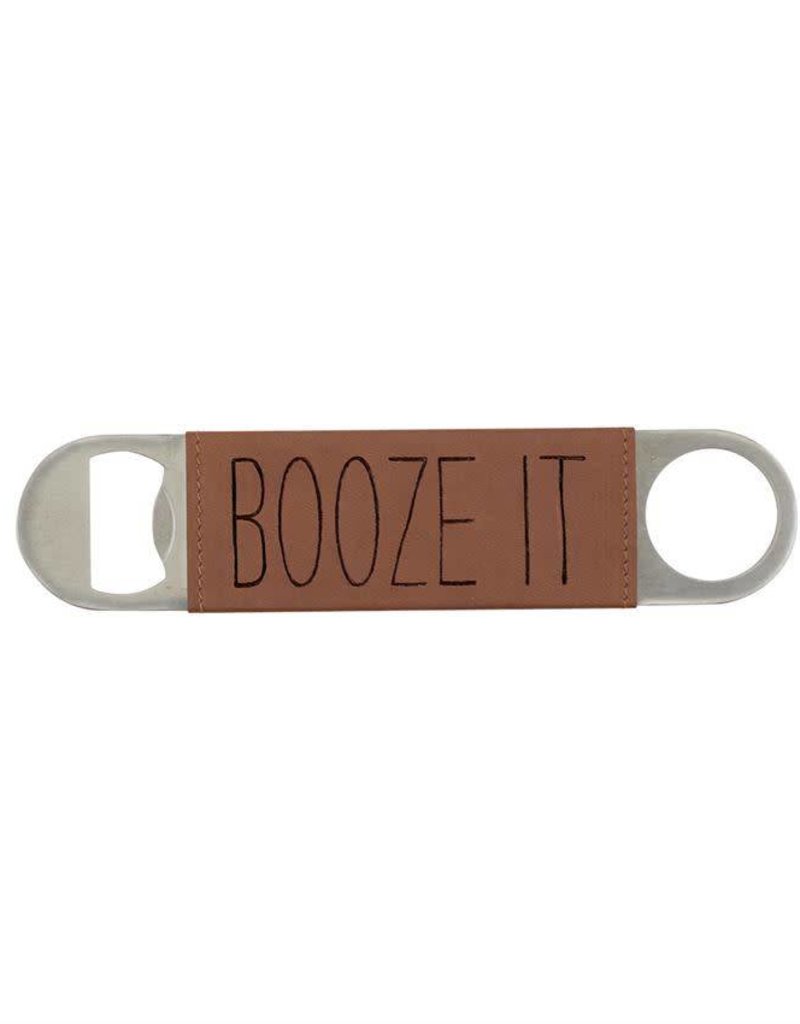 MUD PIE LEATHER WRAPPED BOTTLE OPENERS