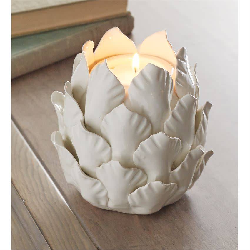 MUD PIE ARTICHOKE VOTIVE HOLDER MUD PIE ARTICHOKE VOTIVE HOLDER