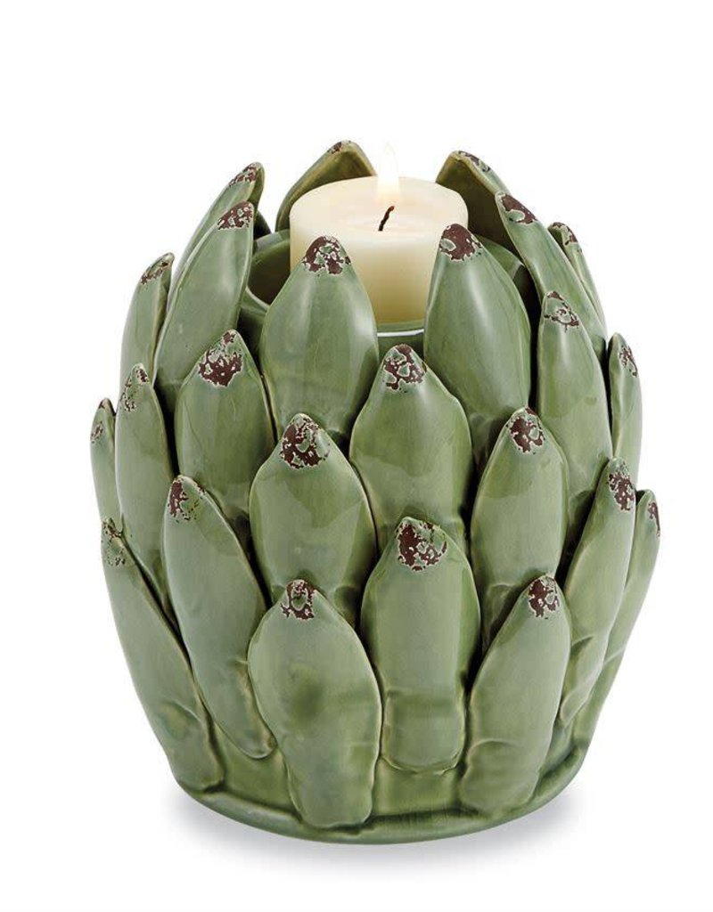 MUD PIE CACTUS VOTIVE HOLDER