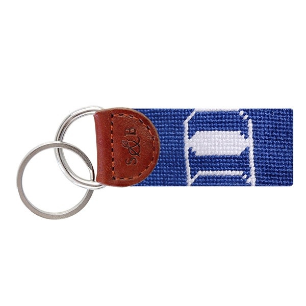 SMATHERS & BRANSON DUKE NEEDLEPOINT KEY FOB