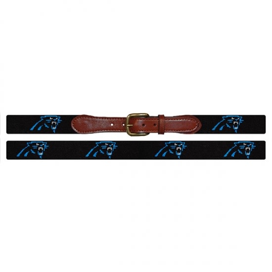 SMATHERS & BRANSON NFL BELT-CAROLINA PANTHERS SMATHERS & BRANSON NFL BELT-CAROLINA PANTHERS