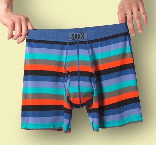 SAXX ULTRA BOXER BRIEF - PURPLE CABANA STRIPE SAXX ULTRA BOXER BRIEF - PURPLE CABANA STRIPE