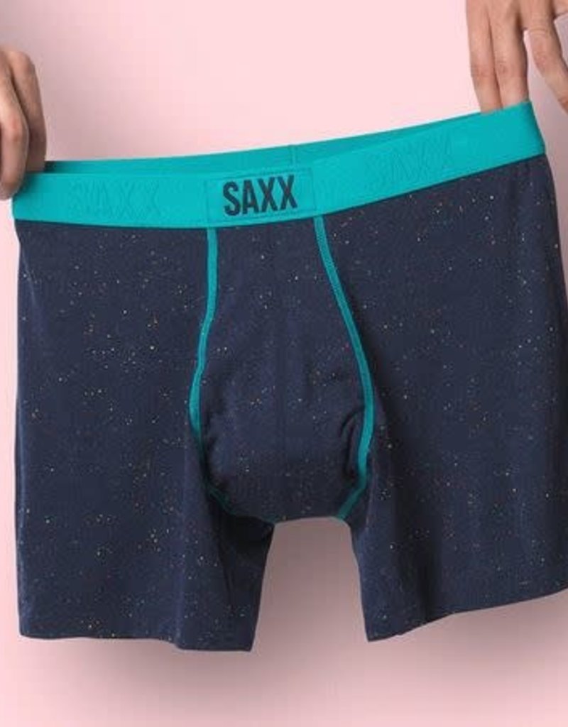 SAXX VIBE BOXER BRIEF - NAVY CONFETTI