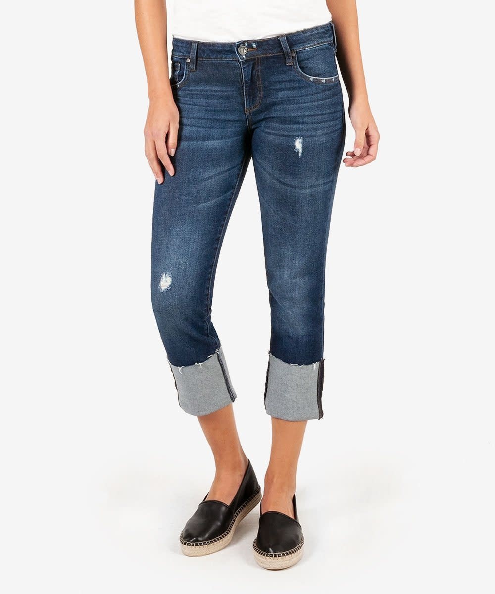 KUT FROM THE KLOTH BELLA STRAIGHT LEG WITH WIDE CUFF KUT FROM THE KLOTH BELLA STRAIGHT LEG WITH WIDE CUFF