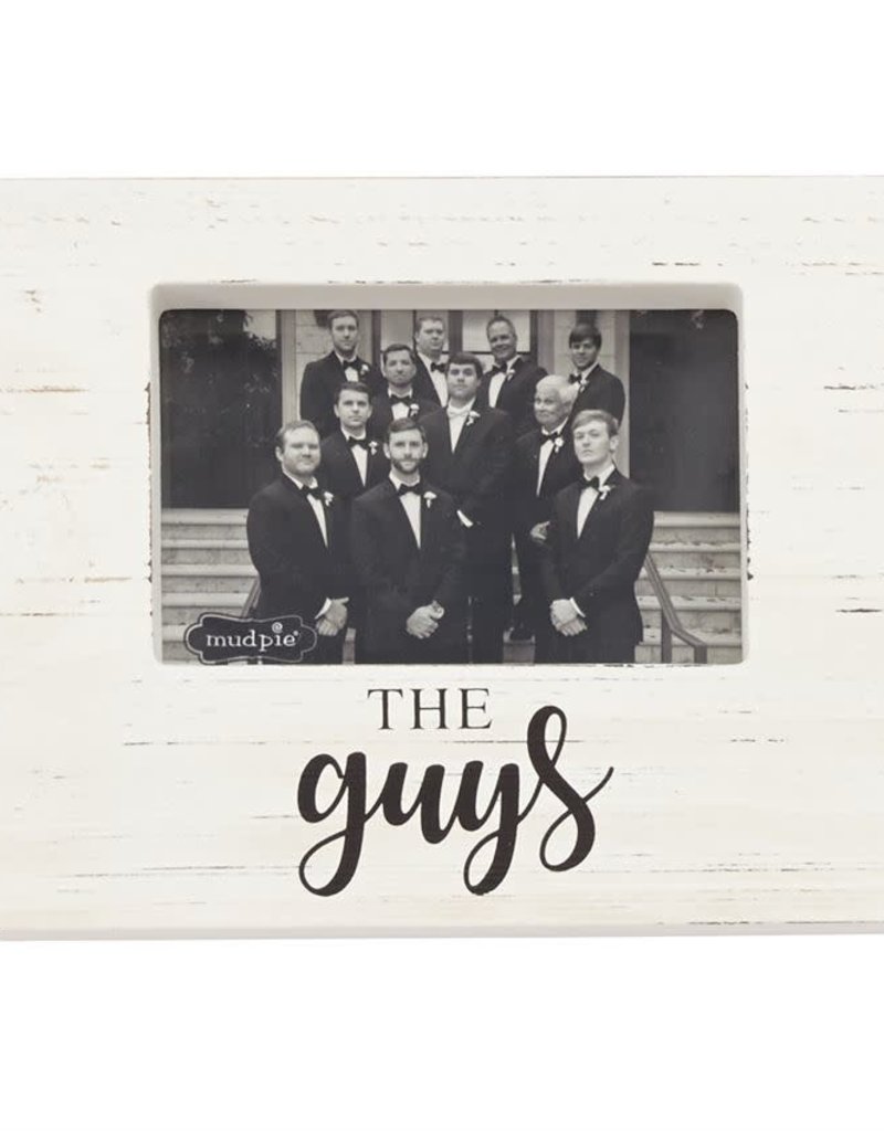 MUD PIE THE GUYS BLOCK FRAME
