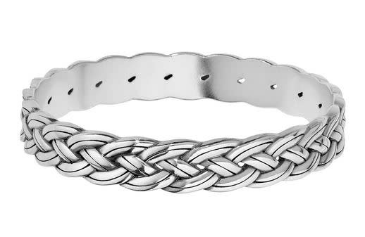 BRIGHTON INTERLOK WOVEN BANGLE BRACELET