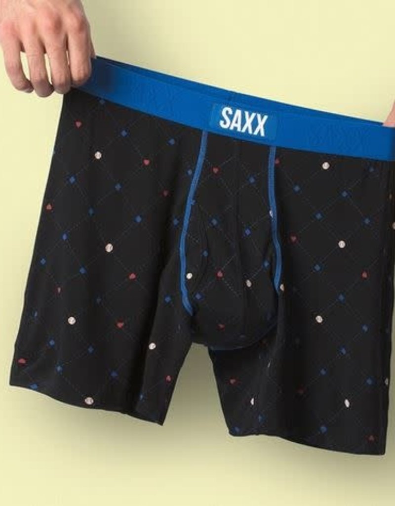 SAXX ULTRA BOXER BRIEF - BLACK DIAMOND CHECK