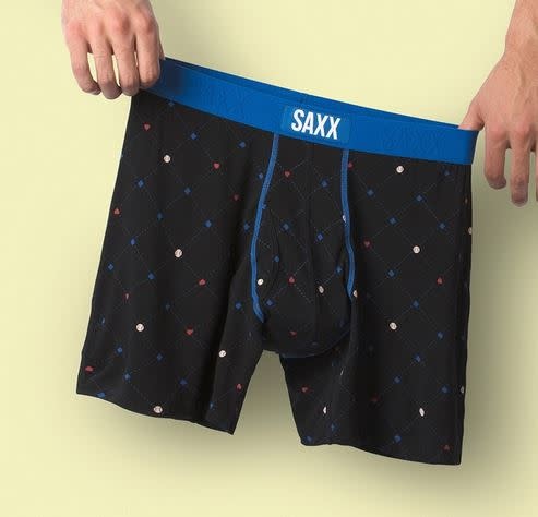 SAXX ULTRA BOXER BRIEF - BLACK DIAMOND CHECK SAXX ULTRA BOXER BRIEF - BLACK DIAMOND CHECK