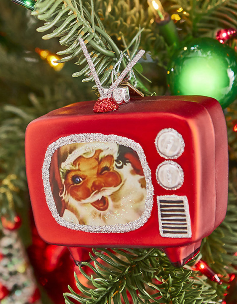 retro tv ornament