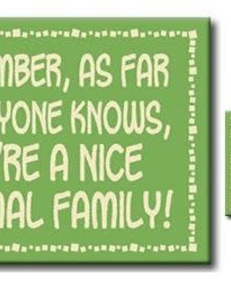 remember as far as anyone knows...4.5x6 sign