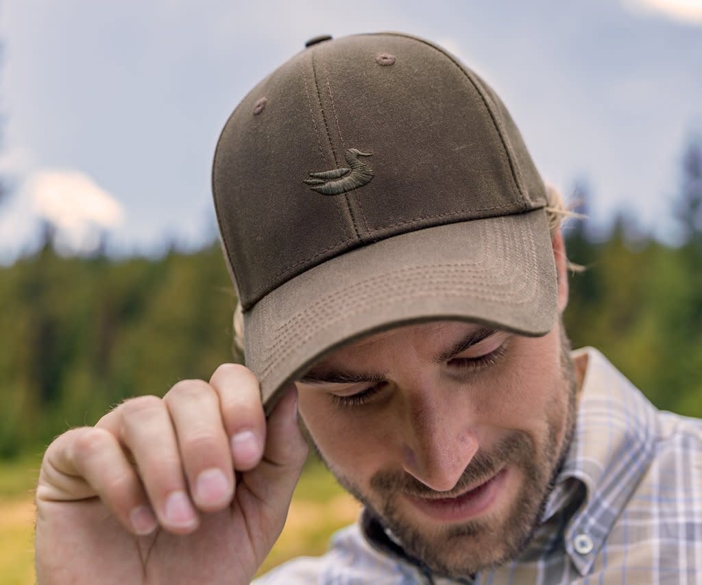 SOUTHERN MARSH vintage waxed hat- dk brown