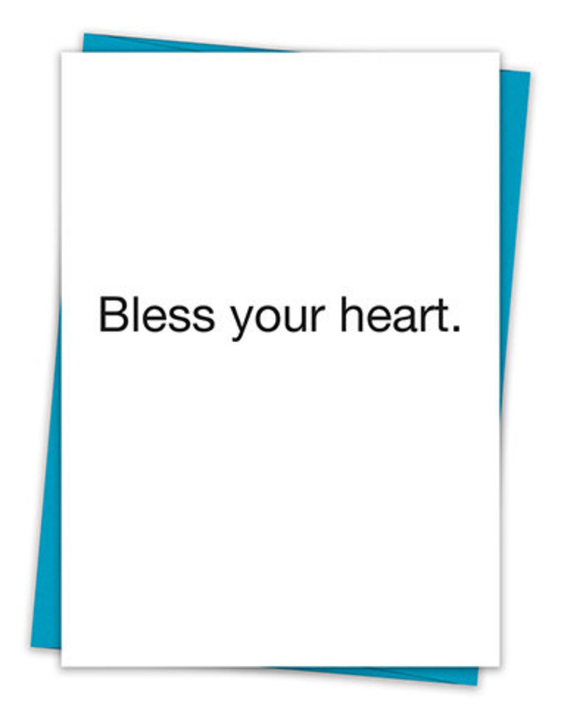BLESS YOUR HEART CARD