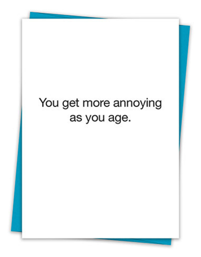 ANNOYING BIRTHDAY CARD