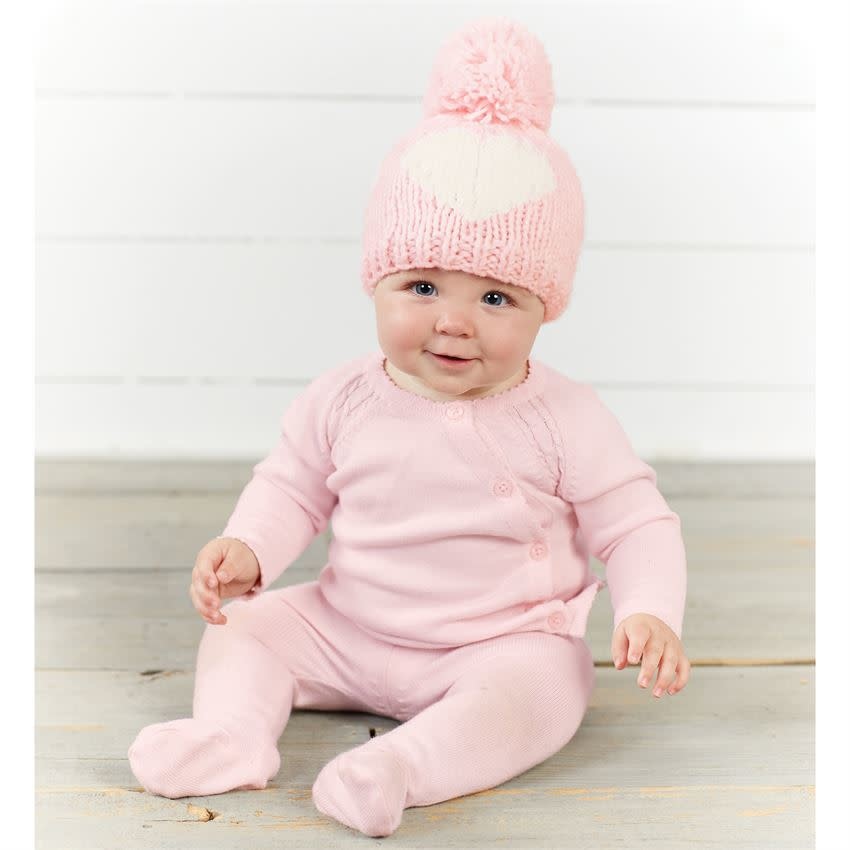 MUD PIE HEART KNIT HATS MUD PIE HEART KNIT HATS