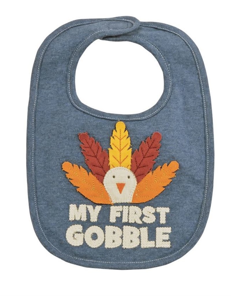 MUD PIE MY FIRST GOBBLE BIB