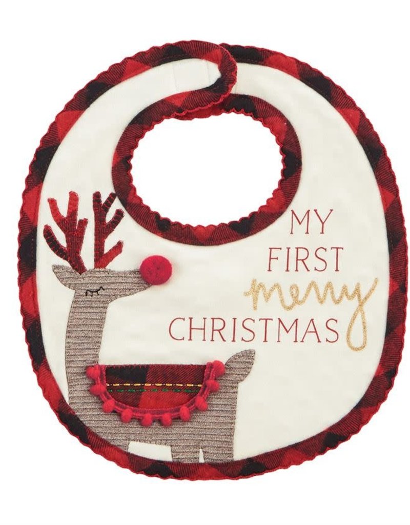 MUD PIE ALPINE VILLAGE GIRL BIBS