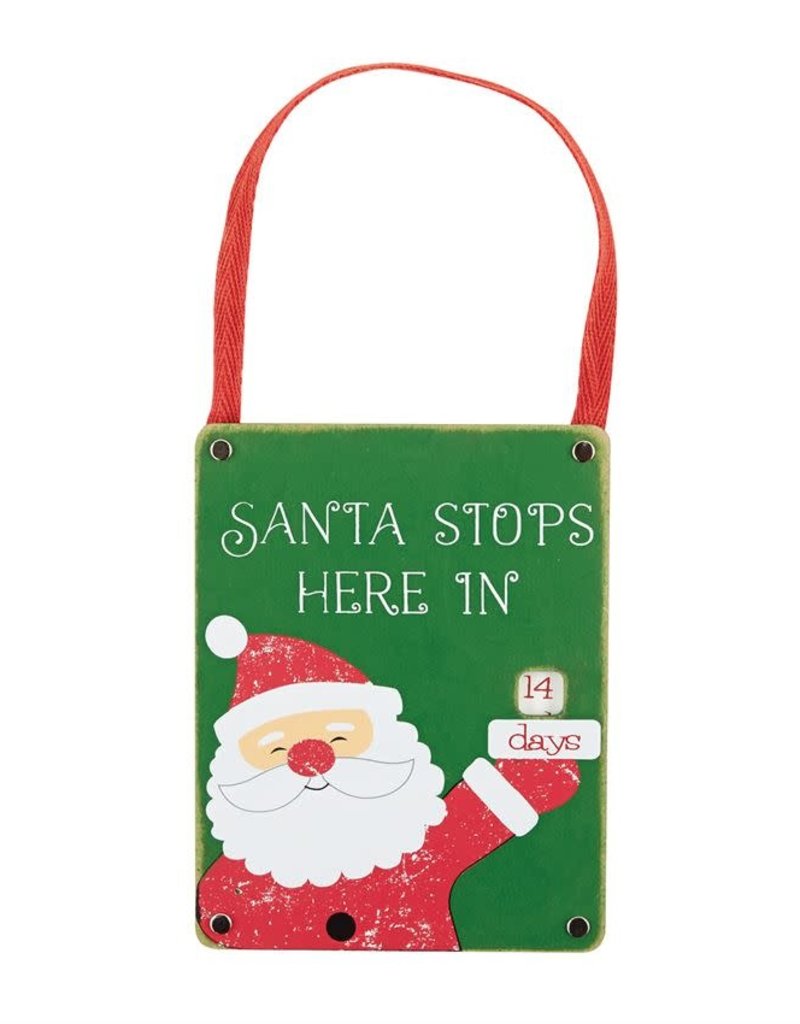 MUD PIE Christmas Countdown Signs