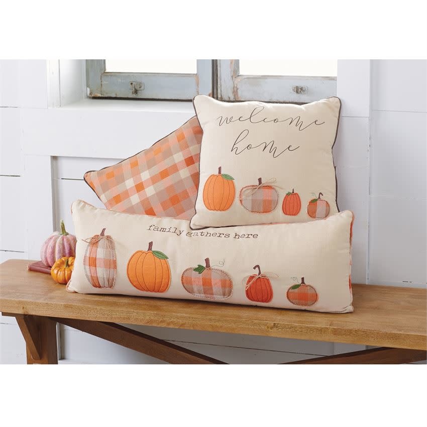MUD PIE PUMPKIN FAMILY PILLOWS MUD PIE PUMPKIN FAMILY PILLOWS