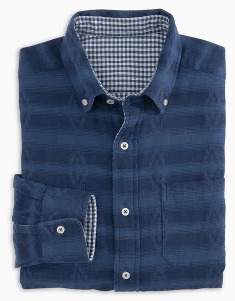 SOUTHERN TIDE gingham reversible sport shirt