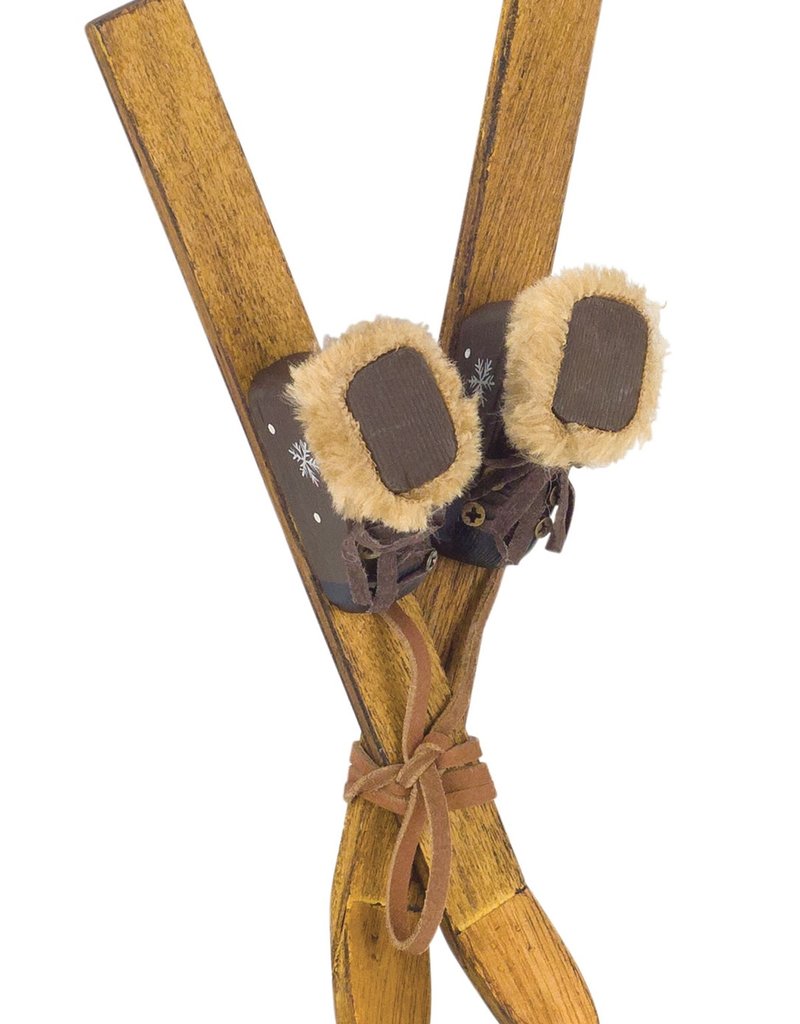 SKIS AND BOOTS ORNAMENT