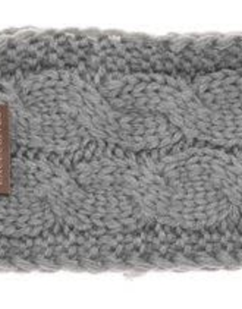 C.C BEANIES SOLID CABLE KNIT CC HEAD WRAP