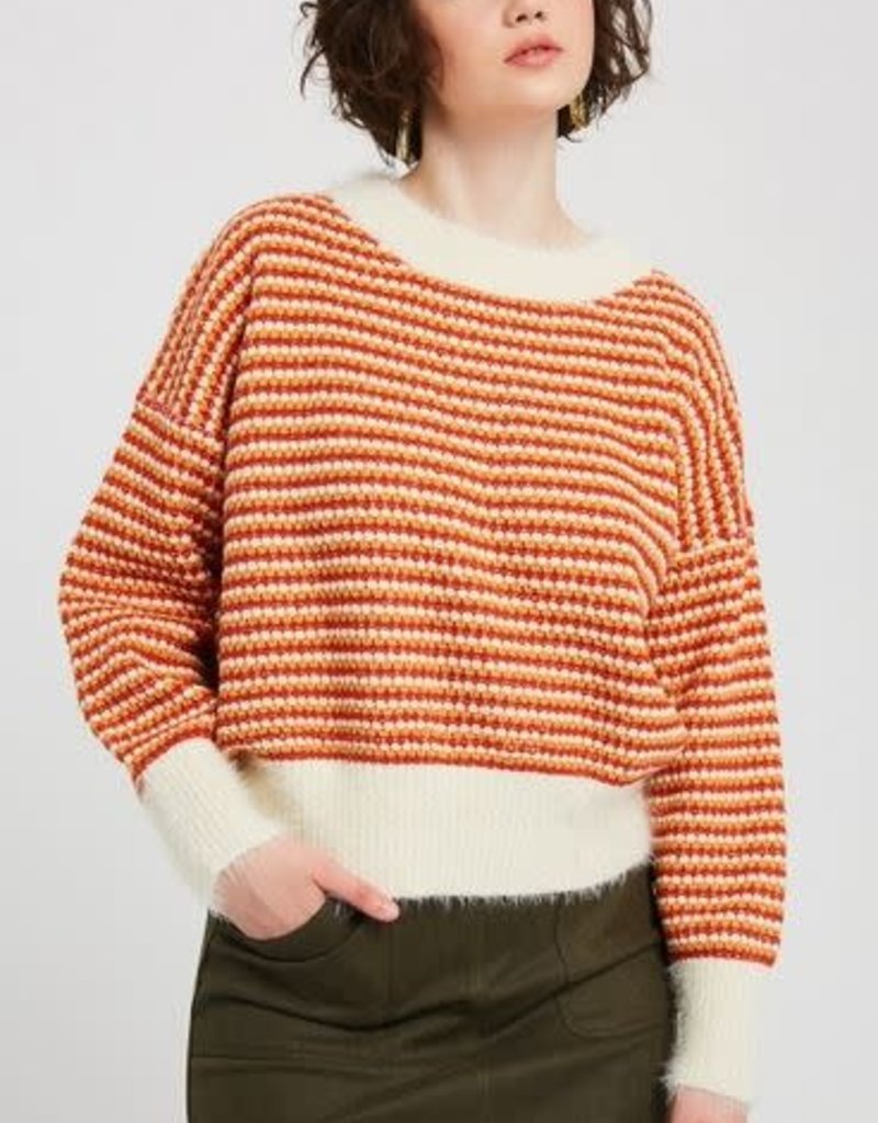 fuzzy pullover sweater