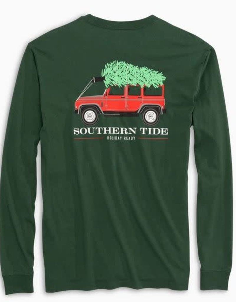 SOUTHERN TIDE HOLIDAY READY L/S TEE