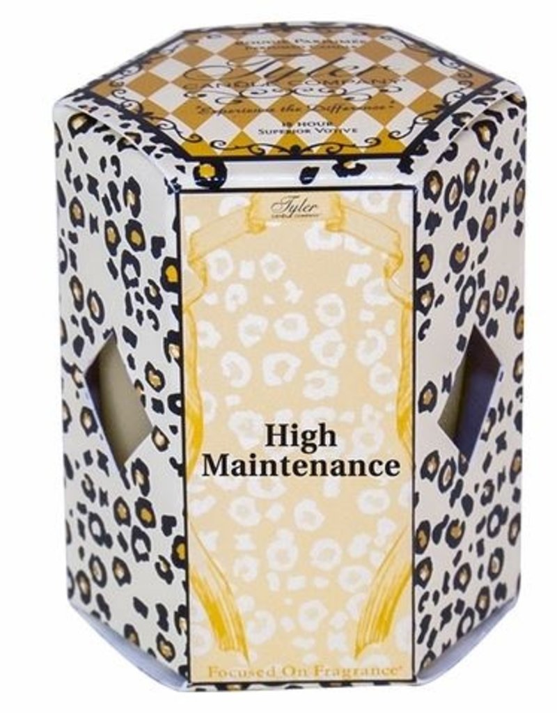 TYLER CANDLES tyler votive candle- high maintenance