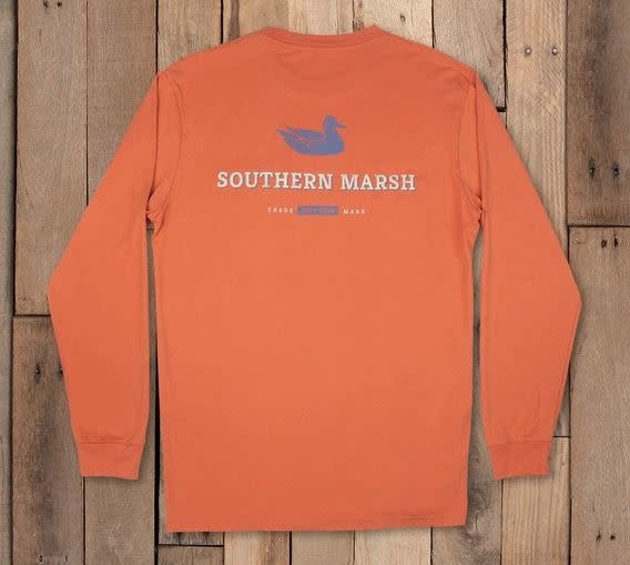 SOUTHERN MARSH long sleeve trademark duck tee SOUTHERN MARSH long sleeve trademark duck tee