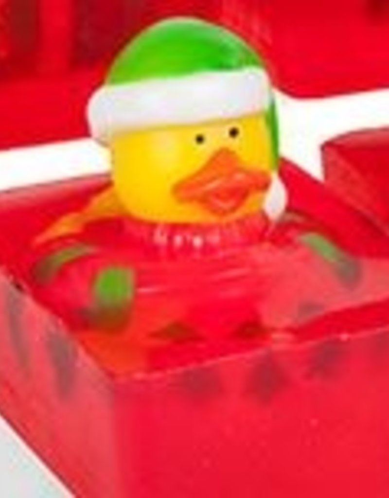 ugly christmas sweater duck soap