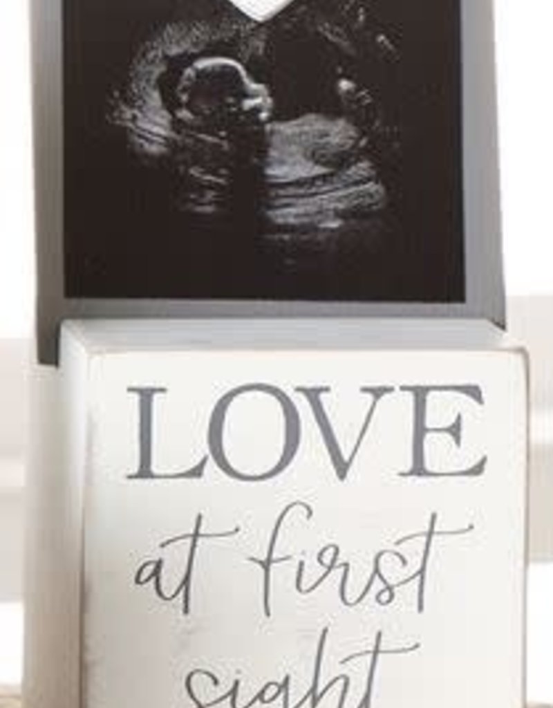 MUD PIE sonogram photo blocks