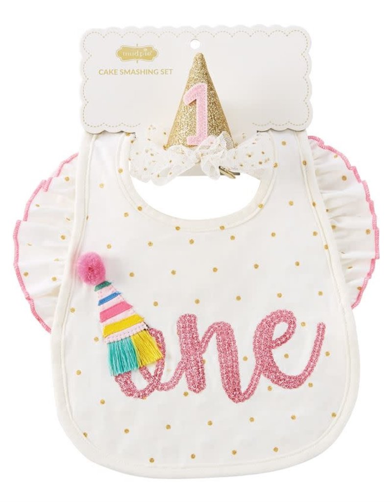 MUD PIE One Girl Cake Smashing Set