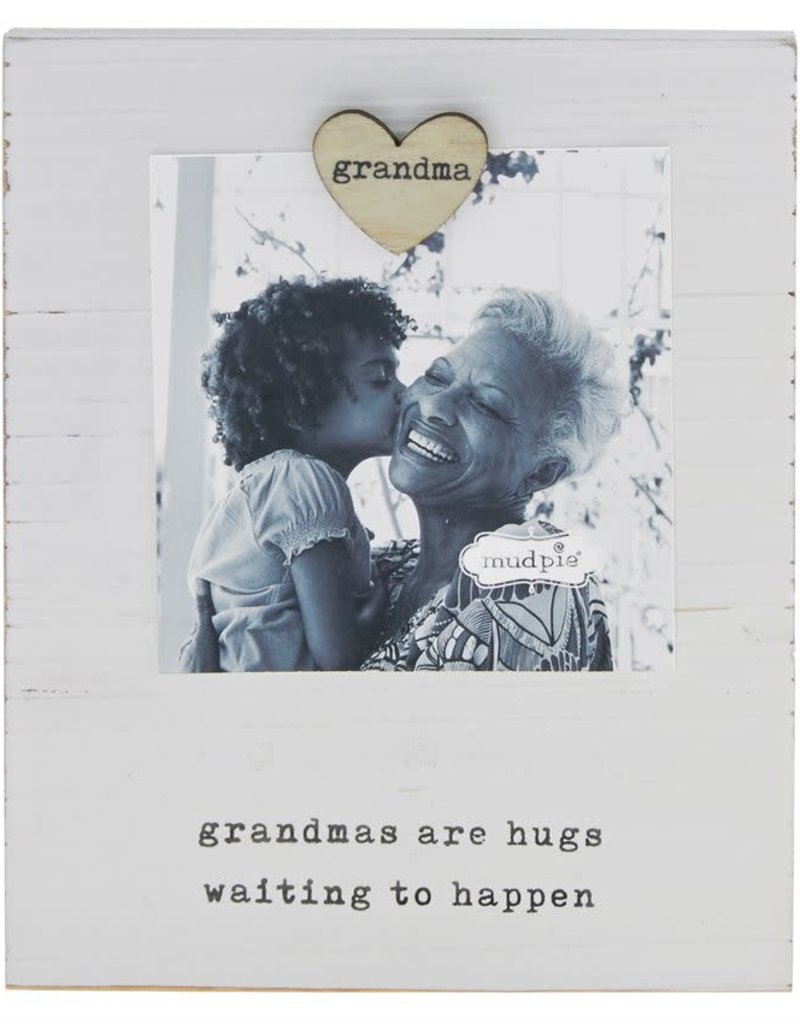 MUD PIE Grandparent Heart Magnet Frame
