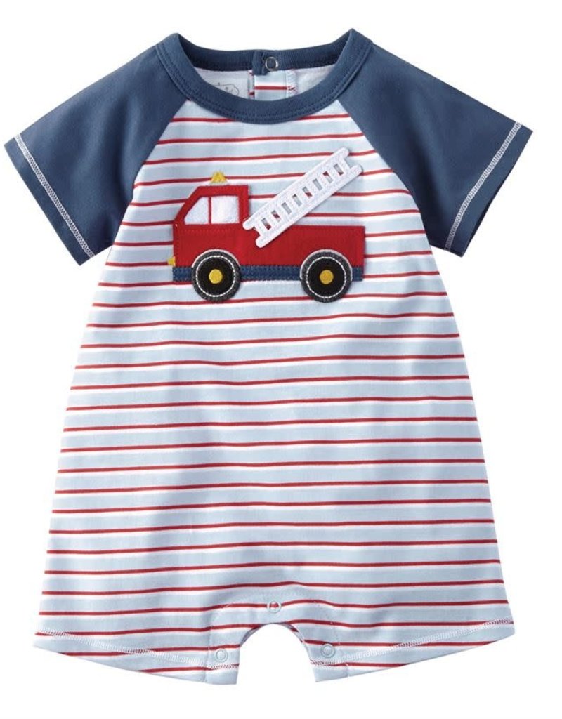 MUD PIE Fire Truck Shortall