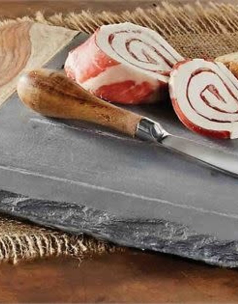 MUD PIE slate & wood charcuterie board