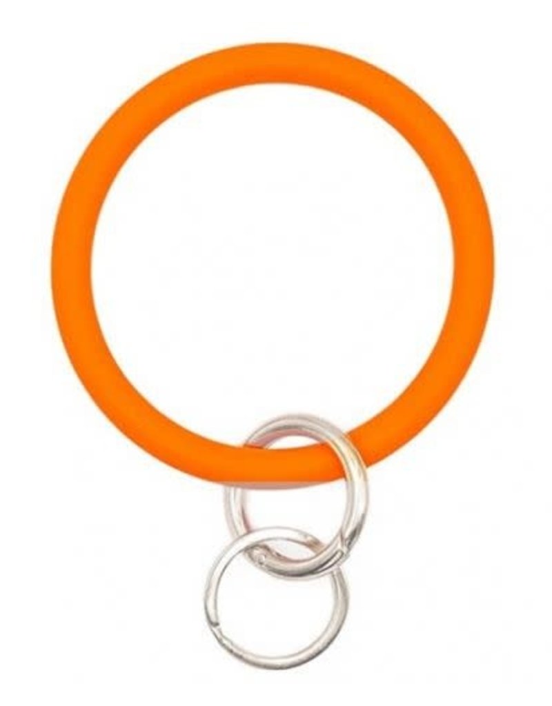 SILICONE KEYCHAIN BRACELET RING