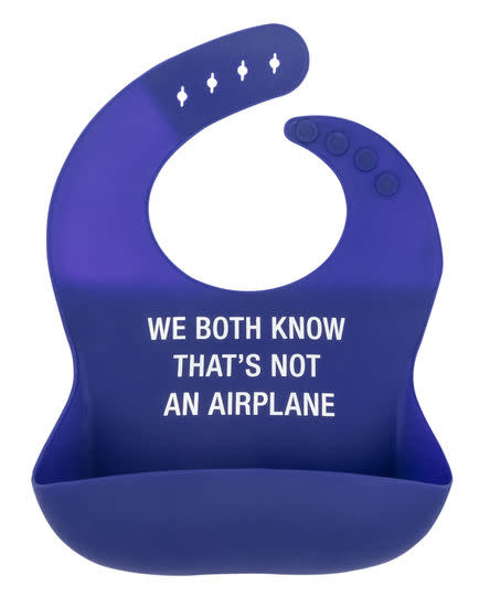 SILICONE BIB- WE BOTH KNOW SILICONE BIB- WE BOTH KNOW