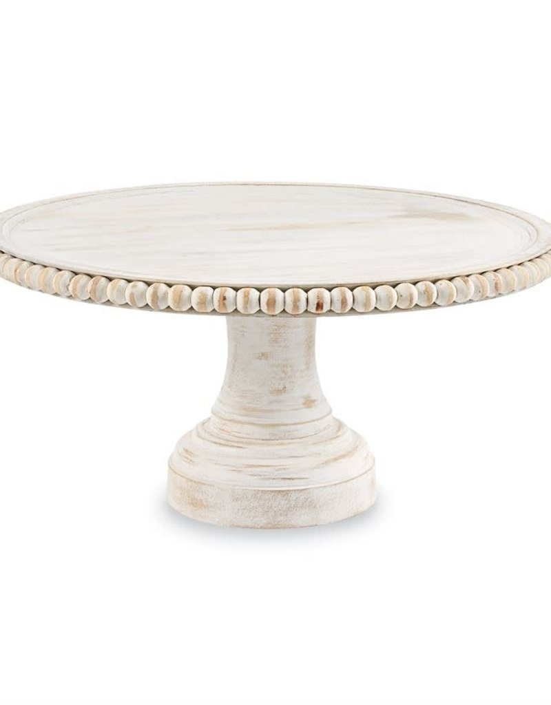 MUD PIE BEADED CAKE STAND